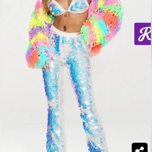 Iridescent Sequin Pants ✨✨